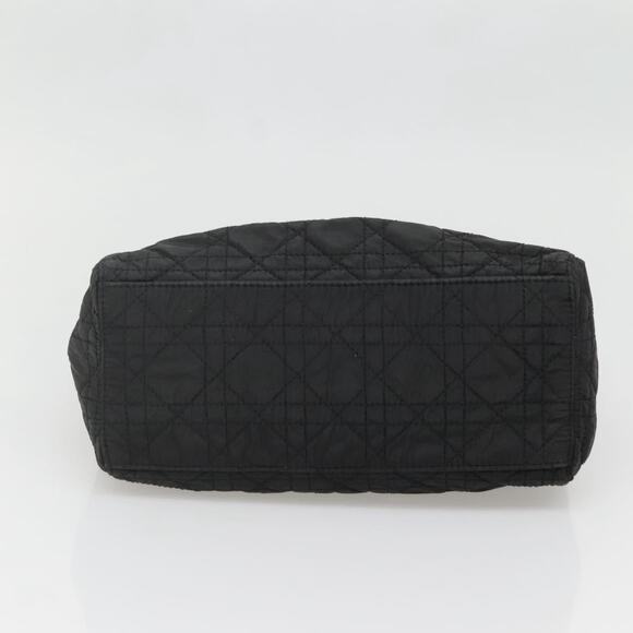 DIOR Canage Hand Bag Nylon Black Gold - Picture 9 of 12